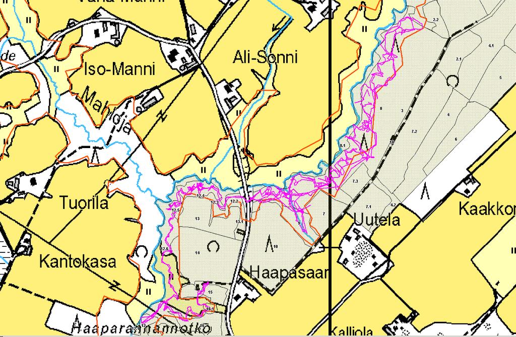 5. Tulokset: Rekijokilaakson kohteet 5.1. Maastotyöt ja sienisato kartoitusajankohtina Maastotyöt Rekijokilaakson kohteilla tehtiin 31.8 14.10.2012.