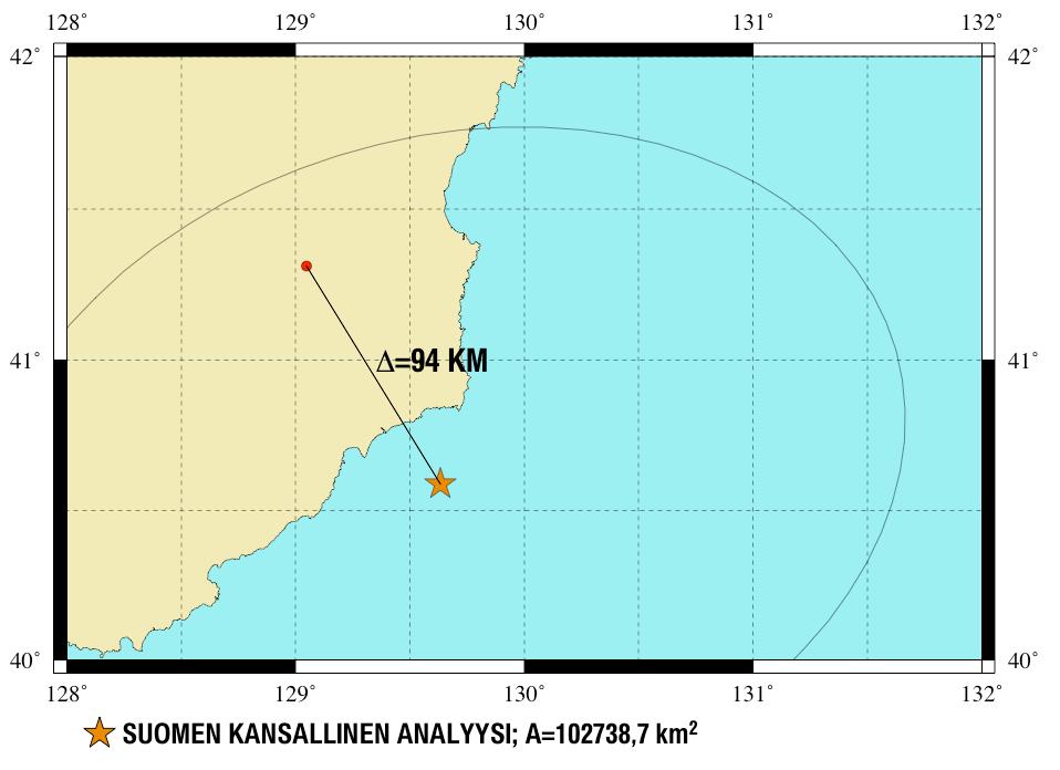 1.3 Tapauksen paikallistaminen Suomen kansallisen asemaverkon avulla Teleseismisten tapausten analyysissä seismologian instituutissa käytetään instituutin ylläpitämää Suomen seismografiasemaverkkoa