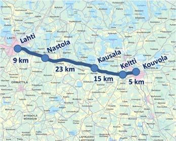 PALVELUTASOANALYYSI (NYKYTILA) Yhteysvälin palvelutasotavoitteilla pyritään ensisijaisesti liikenneturvallisuuden merkittävään paranemiseen ja tiekuljetusten toimivuuden turvaamiseen.