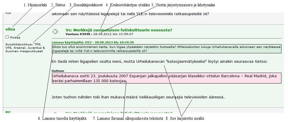 25 Vaikka kopioi liitä-menetelmä ei ole kovin tehokas tapa kerätä materiaalia verkosta korpukseksi, oli se kuitenkin oman rajaukseni kannalta paras mahdollinen menetelmä.