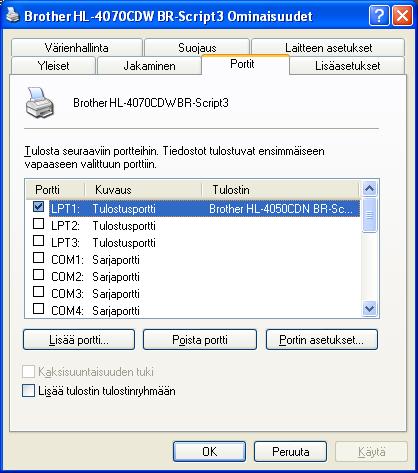 Ohjain ja ohjelmat Rasterin näytön lukitus Estä muita sovelluksia muokkaamasta rasteriasetuksia. Toiminnon oletusasetus on Kyllä.
