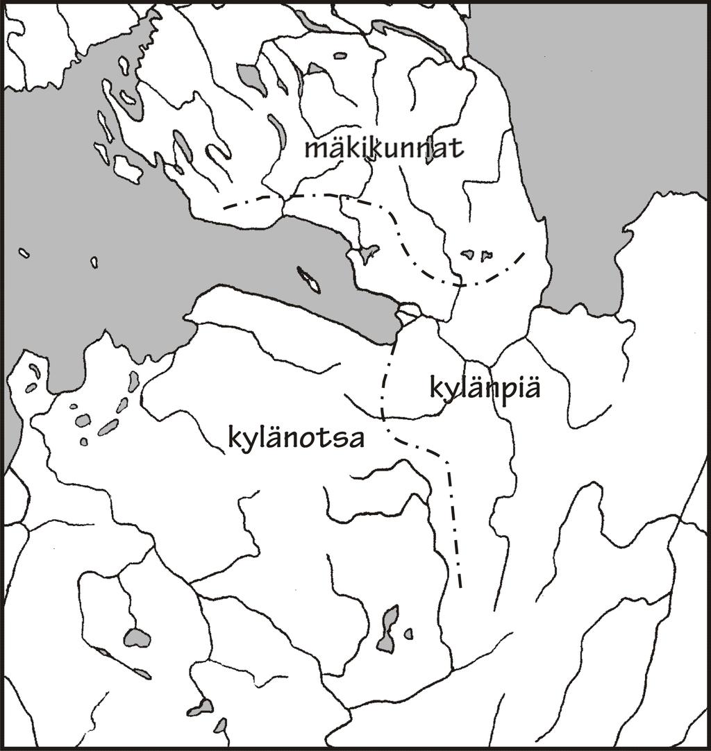 Kylänosan nimitykset