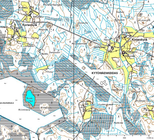 PARKANO, Kytömäenkeidas EO-11/18 GTK:n tutkimustiedot: * Suon kokonaispinta-ala, 68 * Suon tuotantopinta-ala, 32 * Kokonaisturvemäärä, syvyysalue >