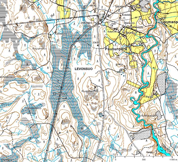 IKAALINEN, Levonsuo EO-15/21 GTK:n tutkimustiedot: * Suon kokonaispinta-ala, 71 * Suon tuotantopinta-ala, 20 * Kokonaisturvemäärä, syvyysalue > 1,5m, milj.