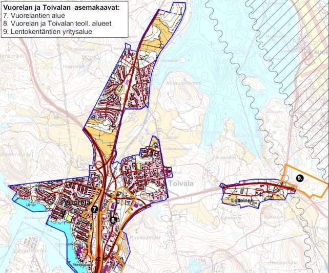 kaavoitusohjelma 2017 8 (10) 3. Taivallahti Kirkonkylän seuraava uusi pientaloalue suunnitellaan Taivallahteen Kevättömän ranta-alueelle.