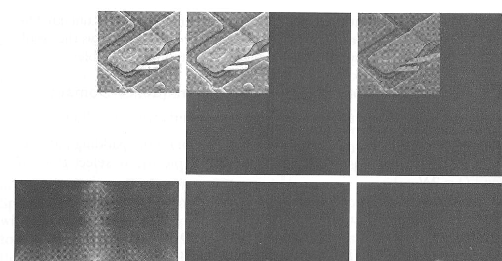 (5) Generoidaan suotimen reaalinen, symmetrinen siirtofunktio H(u,v) kokoa P Q keskipisteenään (P/2,Q/2). Muodostetaan tulo G(u,v) = H(u,v)F(u,v) taulukkokertomisella.