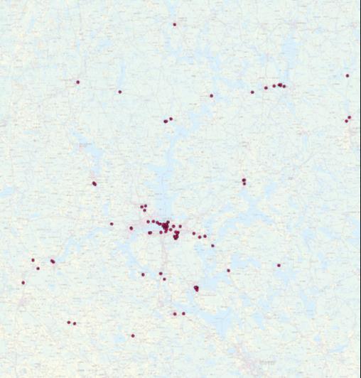 Nykyinen päihde- ja mielenterveyspalvelujen tuotantotapa ja palveluverkko Pirkanmaalla on tällä hetkellä noin 80 sosiaali- ja terveyspalvelujen toimipistettä (pitäen sisällään myös asumispalvelut),