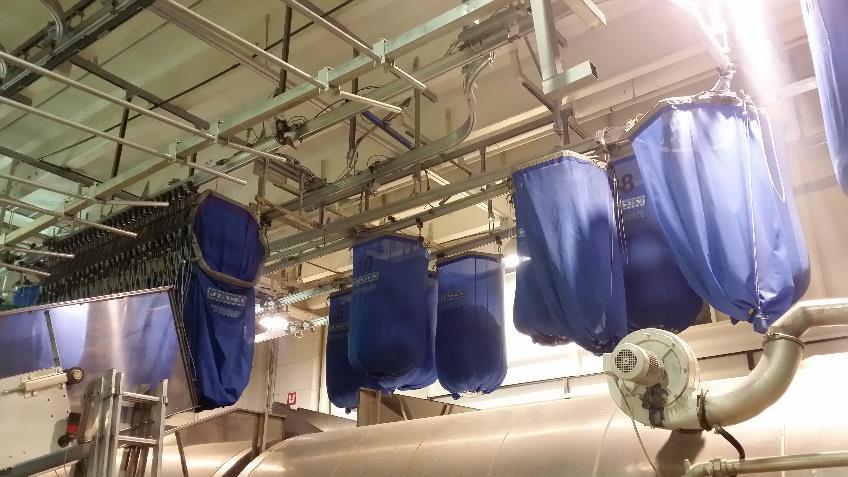 Varastoradoilta prosessinhoitaja valitsee tietokoneella pesukoneelle ajettavat lajitelmat halutussa järjestyksessä, minkä jälkeen KUVA 3. Sekundäärirata (Toivanen, 2016.