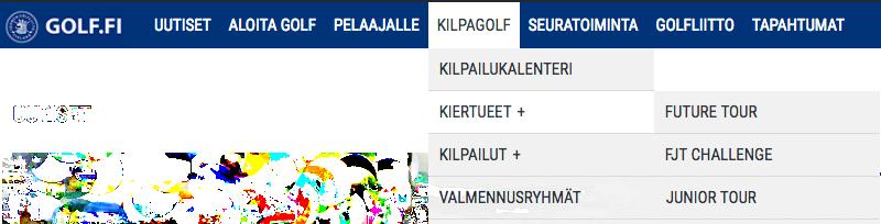 KANSALLISET KILPAILUT Nuorten kansallisen kärkikiertueen muodostavat Finnish Junior Tourin (FJT) osakilpailut.