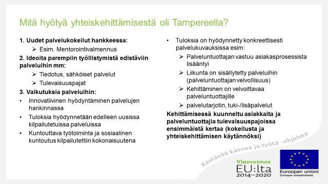 Case: Tulevaisuuspajat.