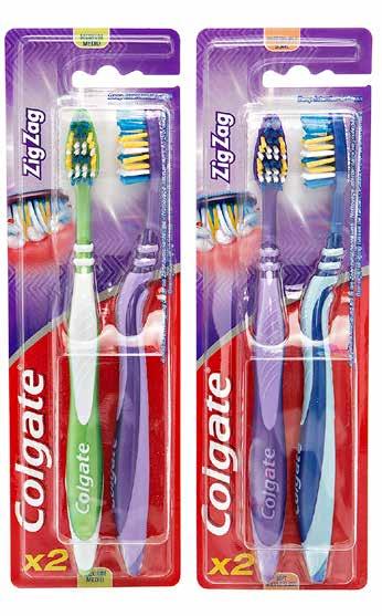 Colgate ZigZag HAMMASHARJA TUPLAPAKKAUS