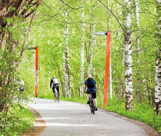 Nauti arjesta Ainolassa Ainolassa eletään järven tuntumassa, pyöräilymatkan päässä kaupungin keskustasta. Täällä on kaikki ainekset hyvään ja tasapainoiseen arkeen.