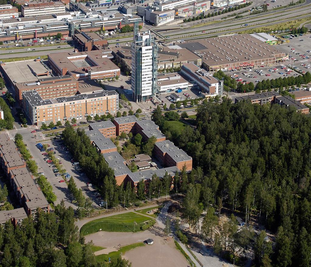 ilmakuva kohteesta (2006) Tärkeimmät lähtökohdat ja tavoitteet Muutosalueella sijaitsee Helsingin kaupungin asunnot Oy:n (Heka) vuokra-asuntoja - yhteensä noin 160 asuntoa ja 280 asukasta.