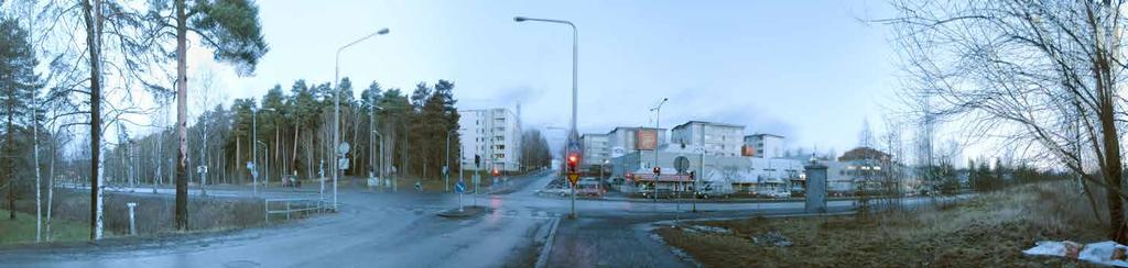 Jäähalli Tartonpuisto Sandelininpuiston reunaa Uudenkylän elementtirakennuksia Ravintola Jäähovi A-klinikkatoimen kuntoutuskeskus (takana) Kuva 131.