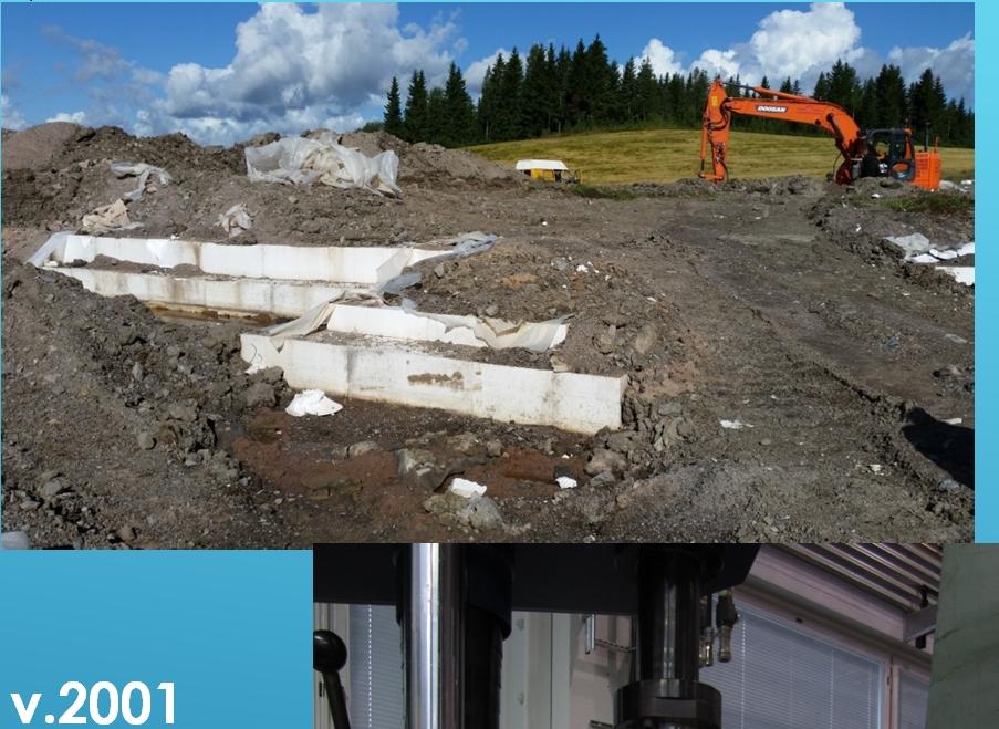 EPS-ERISTE- JA -KEVENNEMATERIAALIEN PITKÄAIKAISKÄYTTÄYTYMINEN MAAKONTAKTISSA - CASE MUURLA.