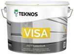 UUTUUS! Teknos Peittosuoja Visa 9 l Täcklasyr aqua Vesiohenteinen. Puolihimmeä peittosuoja ulkokäyttöön.