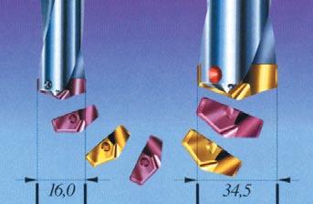 Vaihtoterät Pinnoitettu kovametalli Malli Super V-AP FIRE -pinnoite Reijän toleranssi IT9 d1 h b 56011 Ød1h7 b h Ød1 h7 b h 0184800 16,0 4,5 8,6 103,40 0184805 16,5 4,5 8,6 103,40 0184810 17,0 4,5