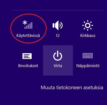 Laita ruksi kohtaan Yhdistä automaattisesti / Connect automatically ja paina Yhdistä / Connect. 4. Syötä verkon avain (Wifi Key) avoimeen kenttään ja paina OK.