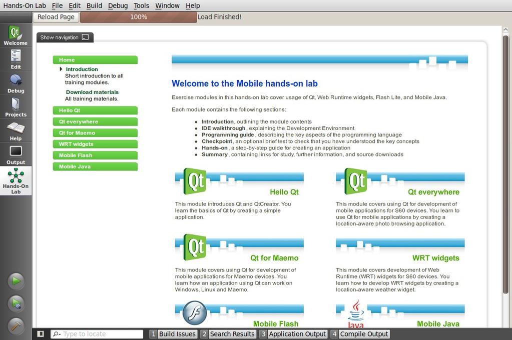 26 ( 33 ) Kuva 14. Liitännäinen auki QtCreator kehitystyökalussa 5.1 HandsOnPlugin.pro HansOnPlugin.pro tiedosto pitää sisällään projektin ohjausmäärittelyt.