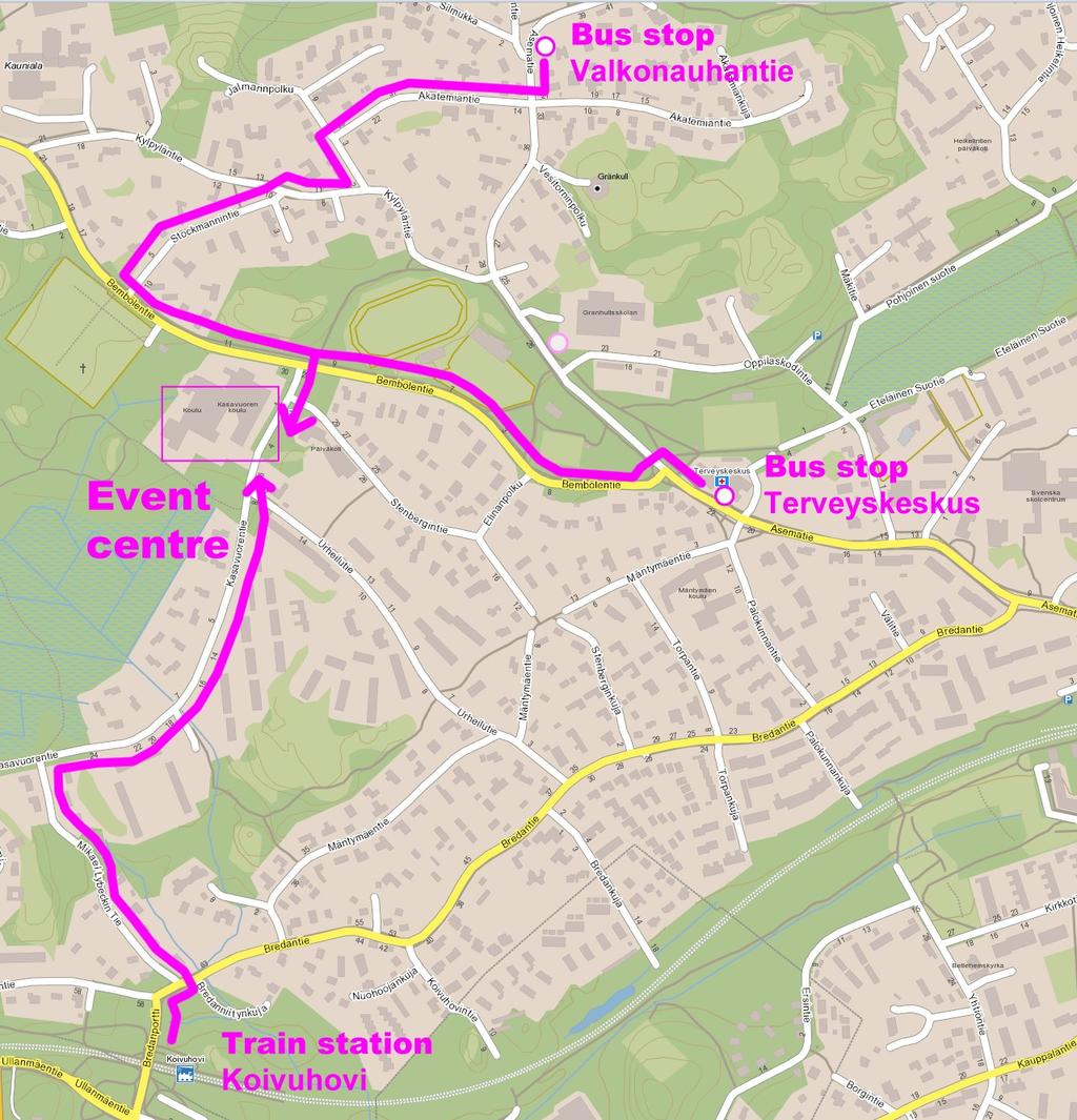 PreO 1, 29.4.2017 Oittaa, Kunnarlantie 33 39, Espoo. Autolla: Vapaa pysäköinti.