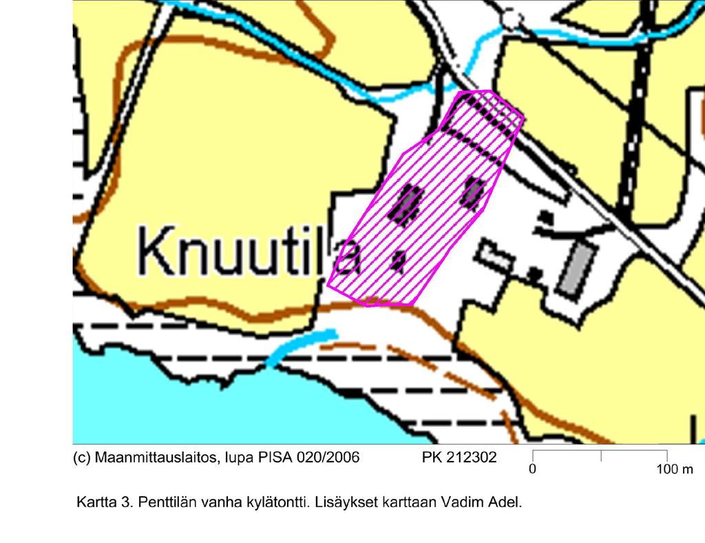 12 4. Knuutilan lähiympäristön muinaisjäännökset ja Knuutilan historia Knuutilan lähialueelta Kuloveden pohjoisrannalle tunnetaan kivikautisia asuinpaikkoja, esimerkiksi Lukkilansalmi 2, Kulju 1 ja 2.