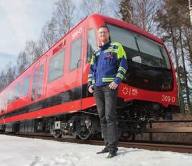 Länsimetro on HKL:lle suuri ja positiivinen haaste M300-sarjan junien kaikissa vaunuissa on ilmastointi, savunilmaisimet ja sprinklerit, ja ne on valaistu ledvaloilla, HKL:n projektipäällikkö Markku