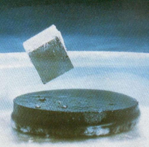 Superconductivit No resistivit! = T < T c No magnetic B = in sc.