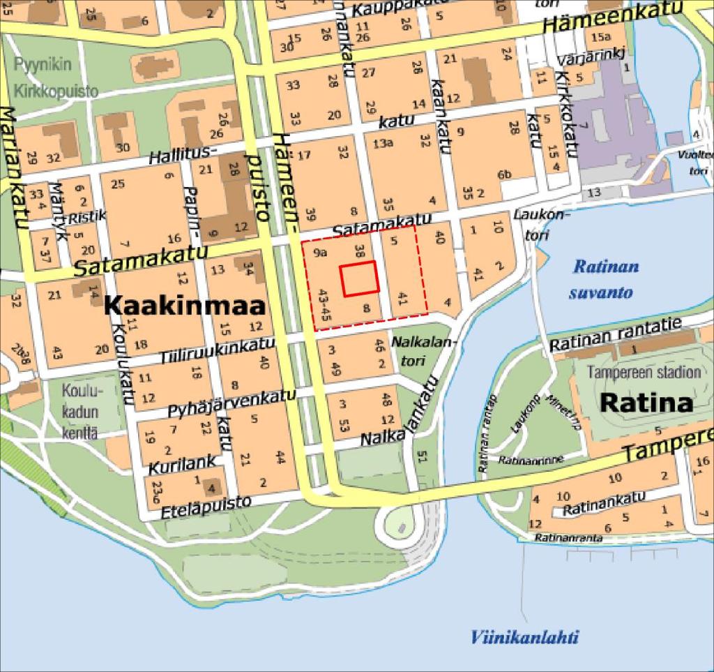 TAMPEREEN KAUPUNKI 17.12.2015 III-31-59, NÄSILINNANKATU 40 Asemakaava nro 8597 Diaarinumero: TRE: 1615/10.02.01/2015 PALAUTEKOOSTE Osallistumis- ja arviointisuunnitelmasta nähtävilläoloaikana 22.10. 19.