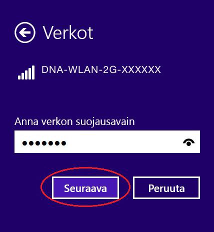 Kone hakee yhteyden verkkoon ja langaton yhteys on nyt valmis käytettäväksi. Langattoman verkkoyhteyden (WLAN) käyttöönotto: Apple ipad 1. Valitse työpöydältä asetukset. 2.