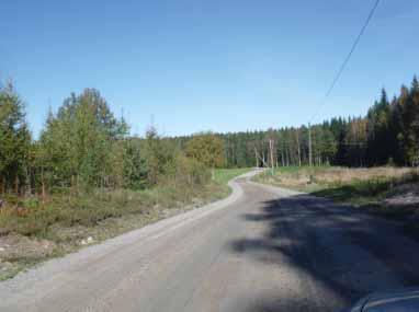 Pahanmaailmanmäen metsäjakso Metsäinen tiejakso yhdistää Lietsan kylän maantiehen 54. Tie sivuaa Pahanmaailmanmäen peltoaukeaa. Pienempi metsäaukea jää metsäkaistaleen taakse.