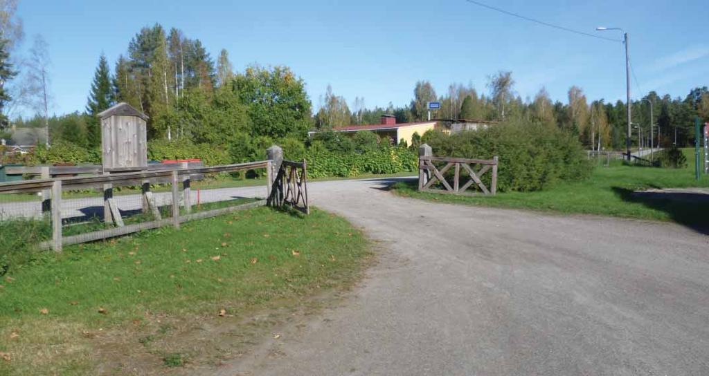 Nummenkylä on museotien tiivein asutuskeskittymä.