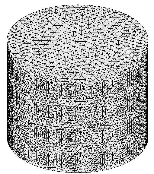 matriisi lasketaan toisella hilalla ja kolmas hila on käänteisongelman ratkaisua varten. Kuvissa (4.