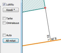 Ominaisuudet tallentuvat tunnuksilla, jotka näkyvät Kaikki-välilehden listan oikeassa reunassa. Ominaisuuksia voi hyödyntää myös Pisteen esitys -toiminnossa tai Excel-kirjoituksessa.