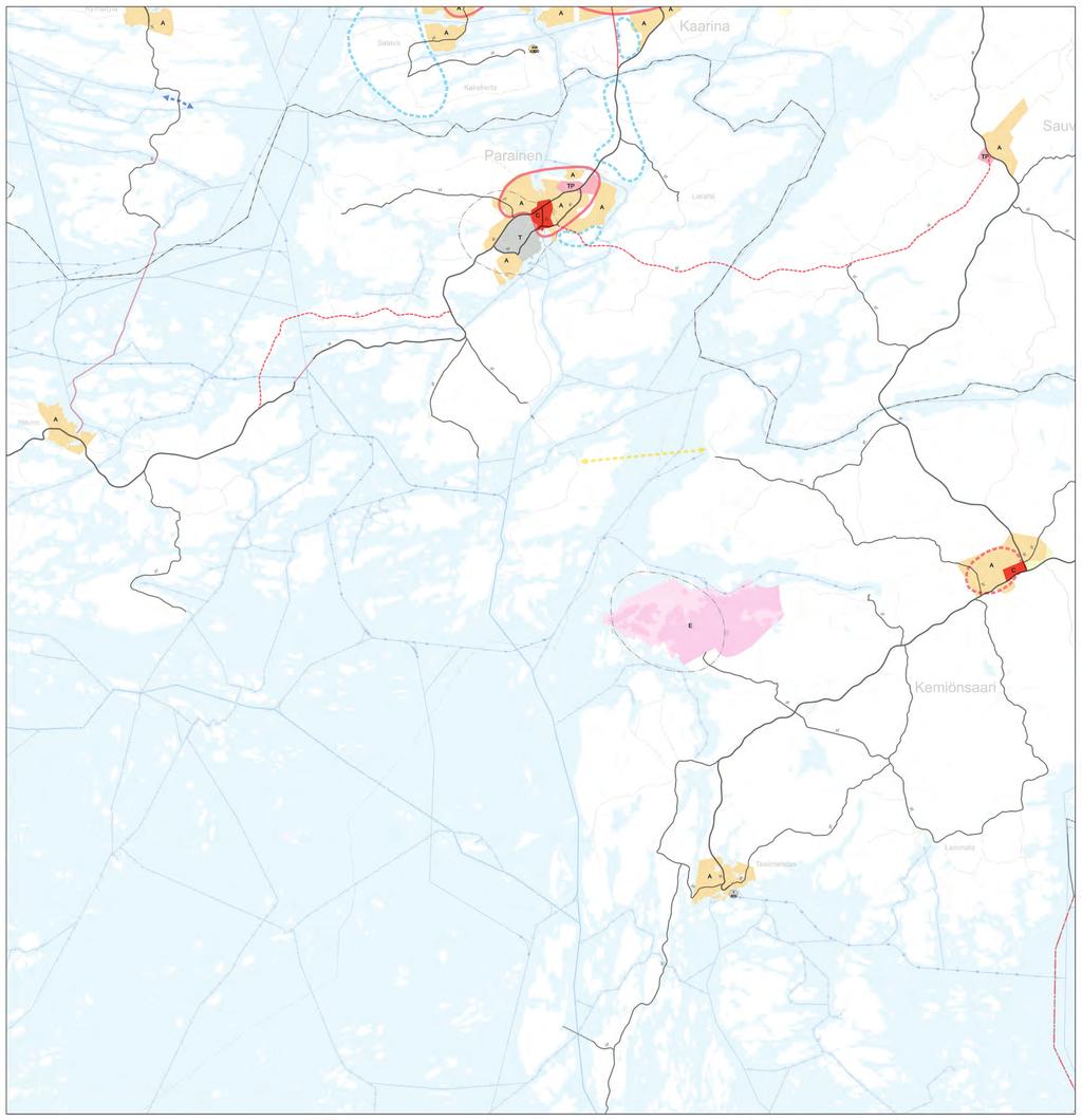 Parainen. Seutukuntakeskus. Pikkukaupunki, kaupan painopiste keskittynyt keskusta-alueen pohjoisreunalla.