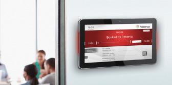 7.5 Reserva DIGITAL SIGNAGE Reserva Käytä kokoustilojanne tehokkaammin Reserva -digitaalisilla kokoushuone-opasteilla.