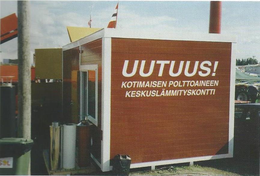 11 2 LÄMMITYSKONTTI Lämmityskontit on otettu yrityksen tuotantoon vuonna 1997 (kuvio 1). Ajatus uutuudesta oli ollut yrittäjien mielessä jo vuosia.