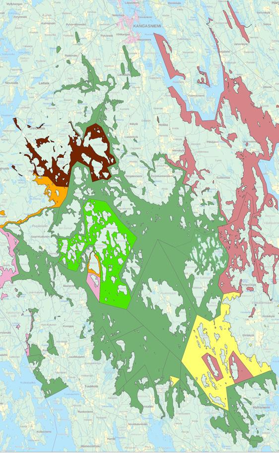 Etelä-Savon maakunnan alueelle tavoitteena on muodostaa yhtenäisiä ja suurempia osakaskuntia eli kalastuslupa-alueita.