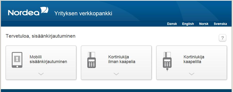 Johdanto Tämän oppaan tarkoituksena on antaa käyttäjille yleiskuva yrityksen verkkopankin käytetyimmistä cash management -toiminnoista ja neuvoja sovelluksen käytöstä.