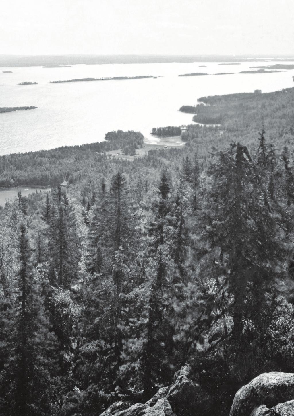 Sibeliuksen Suomi Näkymä Kolilta Helsingin kaupunginmuseo Jean Sibelius matkusteli ahkerasti kotimaassa ja ulkomailla 1920-luvulle asti.