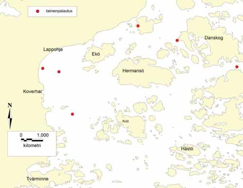 Velmu-karttapalvelun kalalajien esiintymistodennäköisyysmallien (asteikko: epäsuotuisa, suotuisa ja erittäin suotuisa) perusteella hankealue on suotuisa ahvenen poikastuotantoalueena.