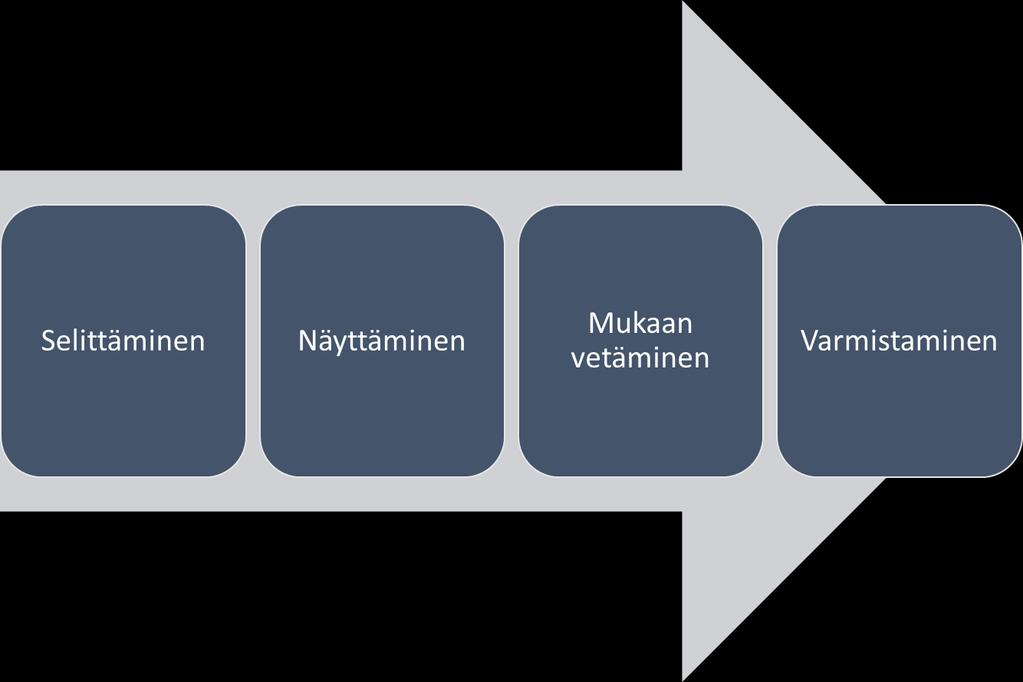 vaan myyjän on osattava kertoa ratkaisusta juuri kyseiselle asiakkaalle oleelliset seikat.