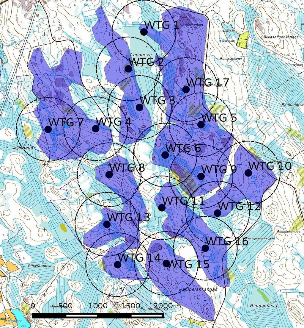 6 2.1. Esiselvitys Muinaisjäännösten paikallistaminen ja arviointi perustuu hankealueella ja lähiseudulla aikaisemmin tehtyjen arkeologisten selvitysten tuloksiin.