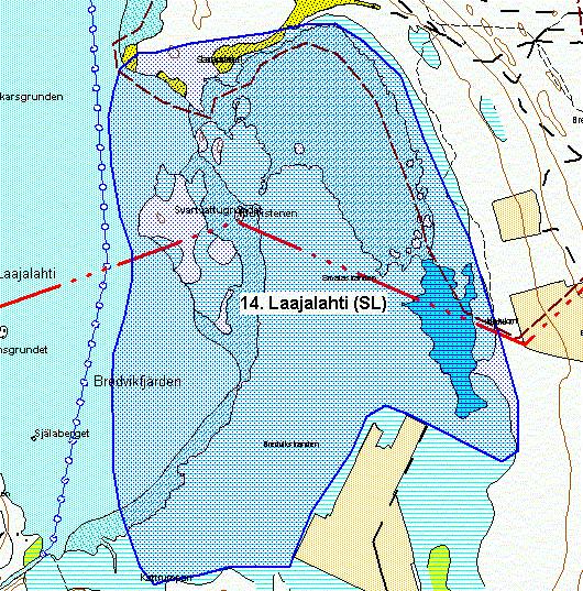 17 14. Laajalahti SL Natura alue FI 1000004. Ks. liite. Kuvat 135-144.