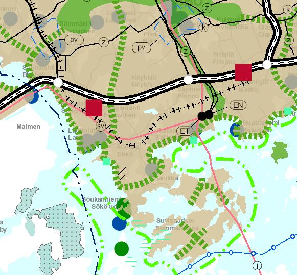 s. 2 / 11 LÄHTÖKOHDAT Suunnittelualue Suunnittelualue sijaitsee Espoon suuralueella, Soukkaan rakennettavan metroaseman vieressä.