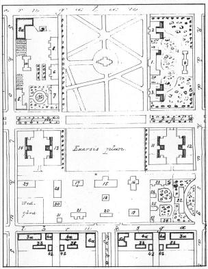 12 1890-luvulla Vaasan kasarmialuelle kaavailtiin laajamittaista