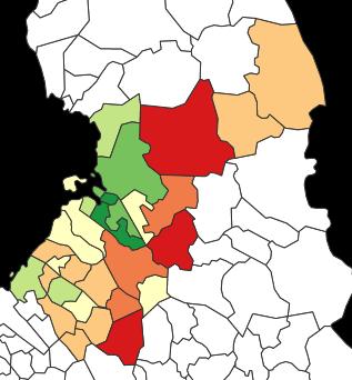 Liminka Kempele Tyrnävä Oulu Lumijoki Kalajoki Ylivieska Ii Muhos Hailuoto Pyhäntä Raahe Siikajoki Merijärvi