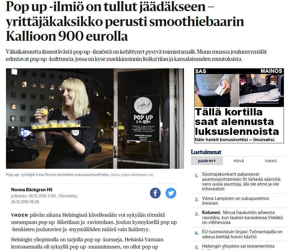 Käyttäjäkysyntä tänään ja huomenna You gotta earn your keep in this world.