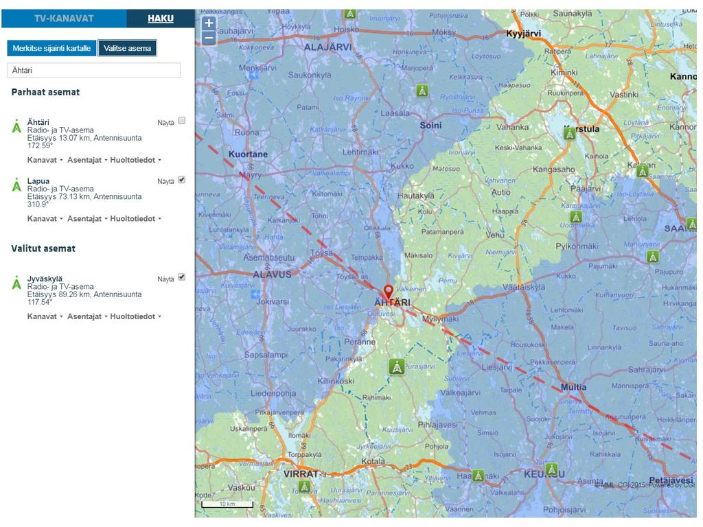 Lapuan ja Jyväskylän