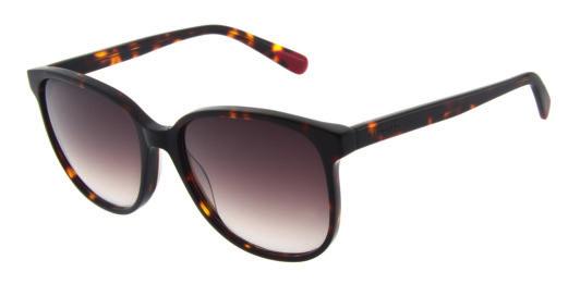 Marimekko, women s sunglasses This fashionable sunglass has been given a twist by Marimekko. In timeless tortoiseshell, the softened rounded shape and graduated lens will flatter everyone.