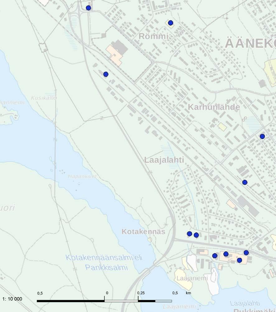Pilaantuneet maat Kaava-alueeseen kuuluvalla toiminnassa olevan huoltoaseman tontilla on pilaantuneita maita Maaperän tilan tietojärjestelmän mukaan.